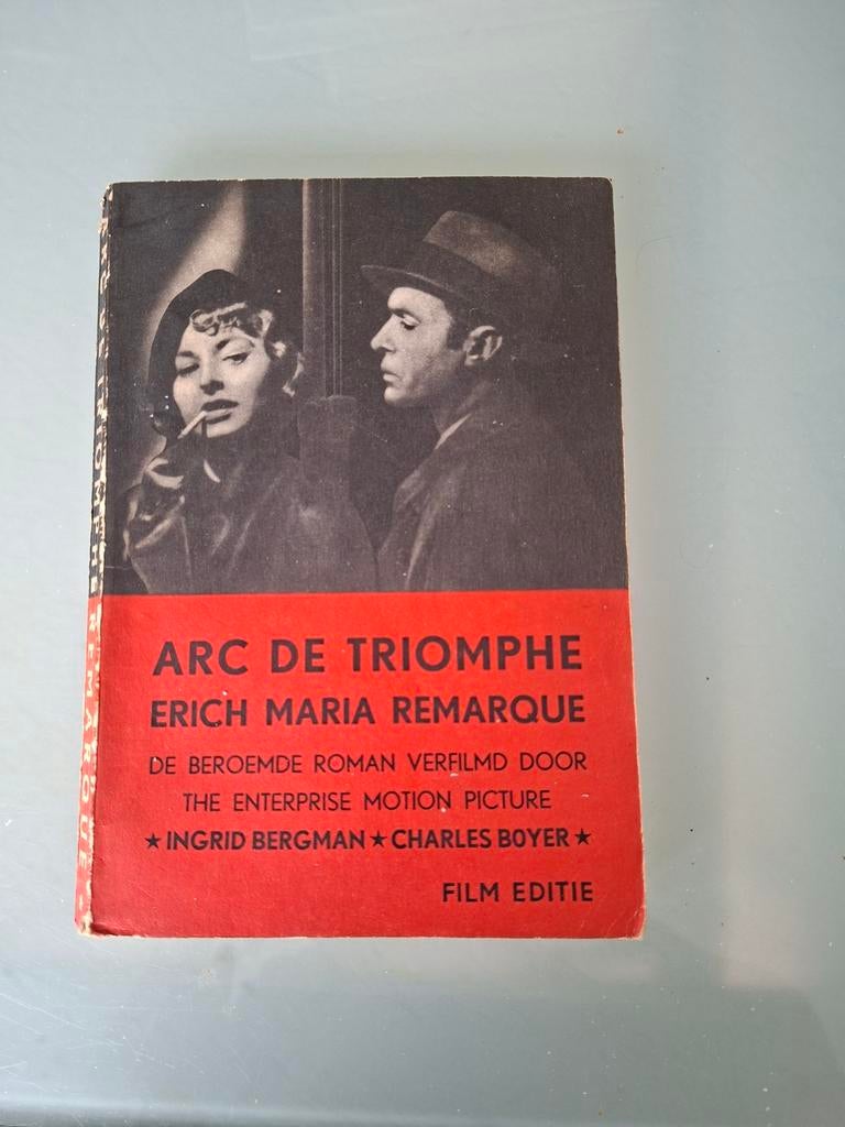 Arc de Triomphe – Erich Maria Remarque – film editie, Ophalen of Verzenden
