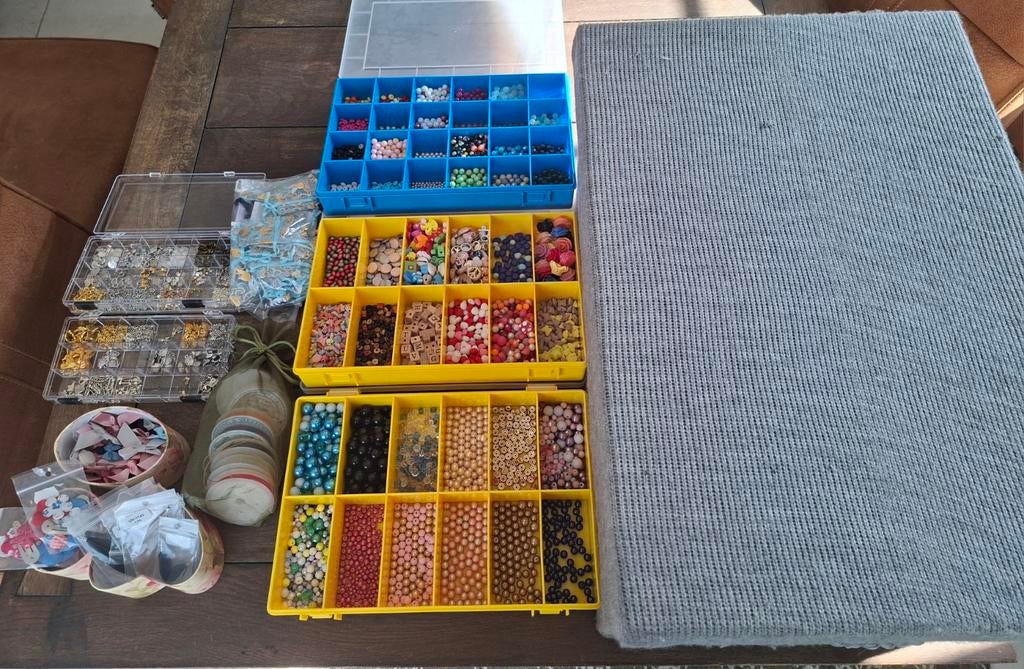 Kralen volledige set, Ophalen