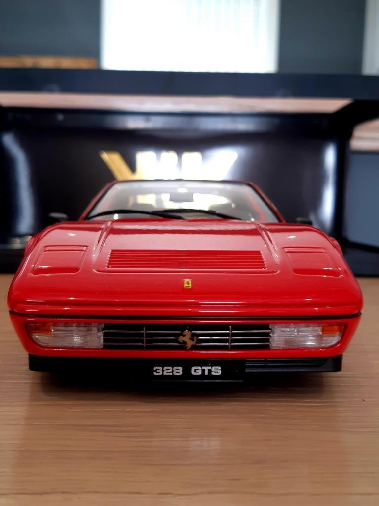 (Nieuw) Ferrari 328gts schaal 1/18e k, Hobby en Vrije tijd, Ophalen of Verzenden, Anson