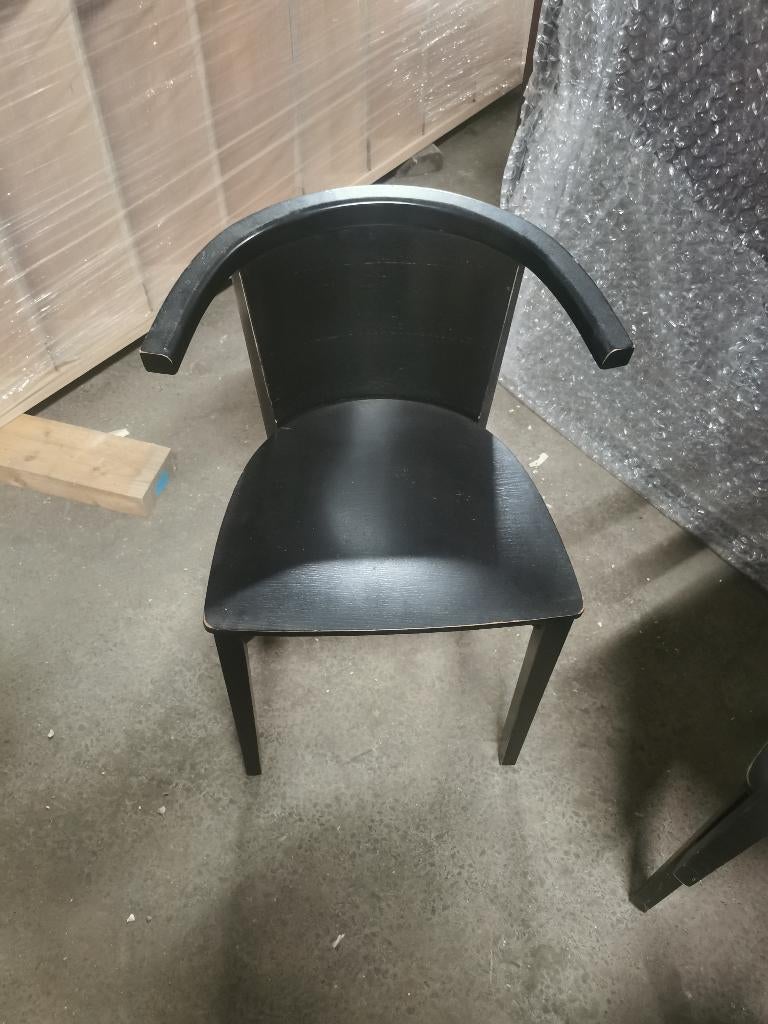 Chaises, Enlèvement, Bois, Noir, Cinq, Six Chaises ou plus