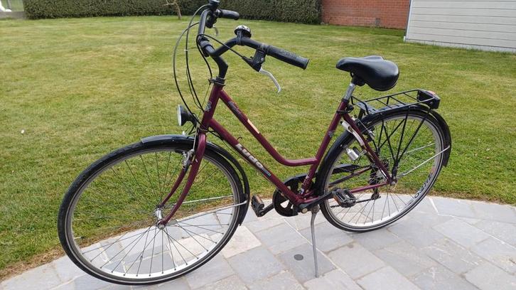 Damesfiets, Fietsen en Brommers, Fietsen | Dames | Damesfietsen, Gebruikt, Overige merken, Versnellingen, Ophalen