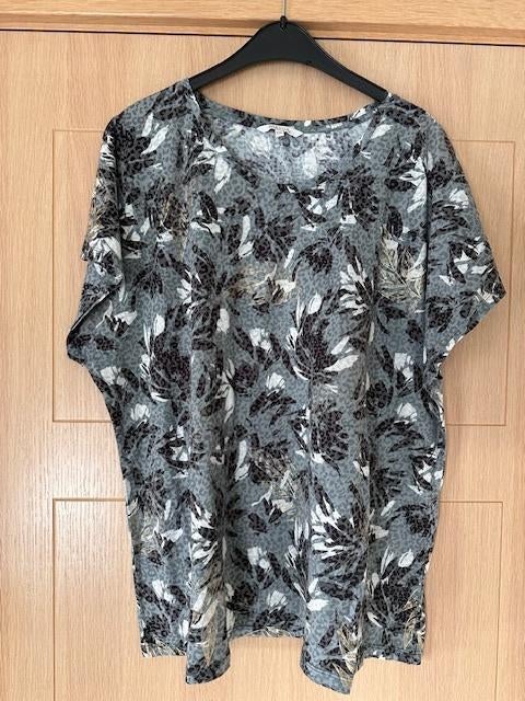 Blouse MS Mode taille XXL (nr7238), Enlèvement ou Envoi, MS Mode, Porté, Taille 46/48 (XL) ou plus grande