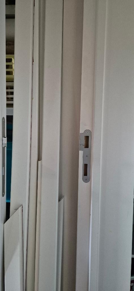 Porte intérieure blanche avec profil, Bois, Enlèvement, 80 à 100 cm, 200 à 215 cm