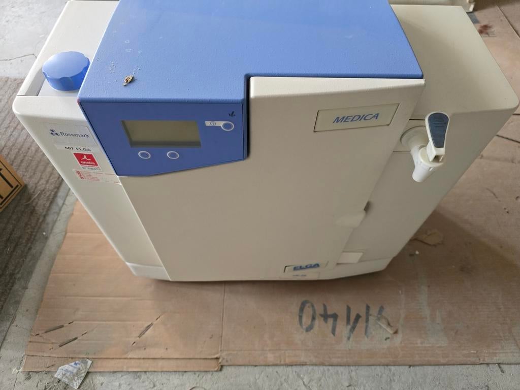 Système de traitement de l'eau de haute qualité - elga medic, Enlèvement