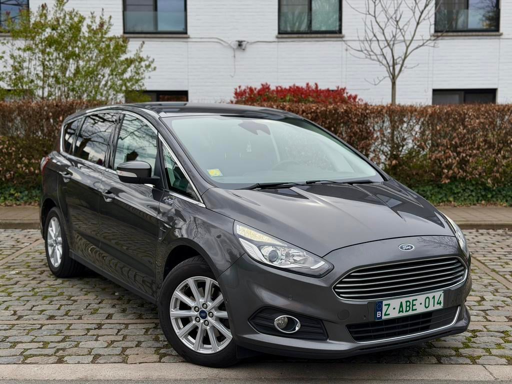 Ford S-Max 2.0TDCI Titanium Automatic - Euro 6B!, Argent ou Gris, Achat, Euro 6, Entretenue par le concessionnaire