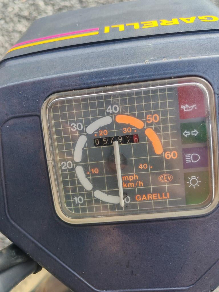 Garelli Gary oldtimer bromfiets, Fietsen en Brommers, Ophalen, Gebruikt, Overige modellen, Klasse A (25 km/u)