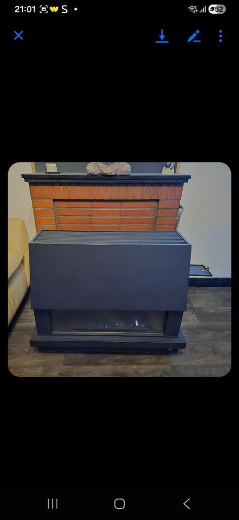 Poêle au gaz,servis 2 mois,état neuf, Bricolage & Construction, Poêle