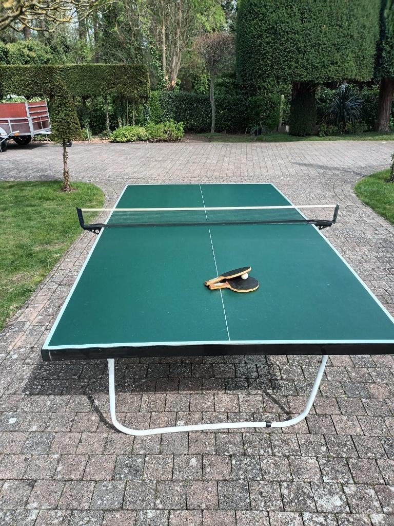 tennistafel/pingpongtafel, Sport en Fitness, Ophalen, Gebruikt, Tafel Indoor, Verrijdbaar