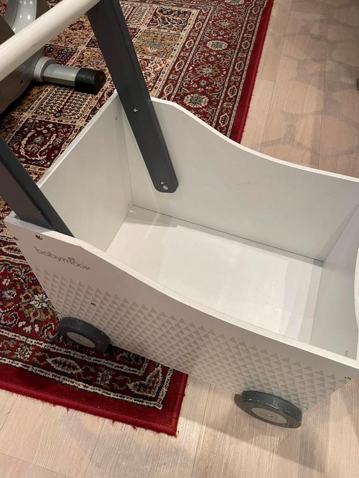 2 chariots baby moov, Maison & Meubles, Salle de bain | Linge de bain & Accessoires, Utilisé, Blanc, Enlèvement