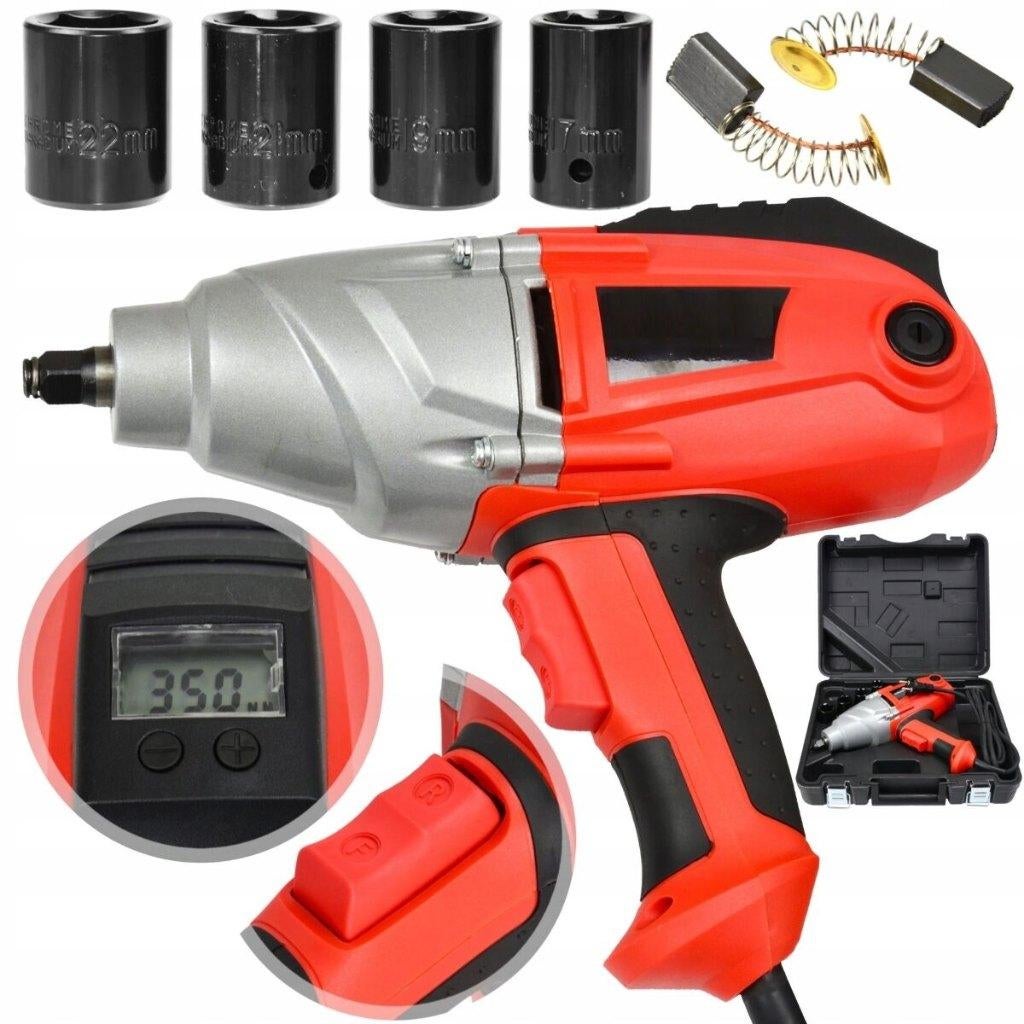 Elektrische Slagmoersleutel en Momentsleutel digitaal, Envoi