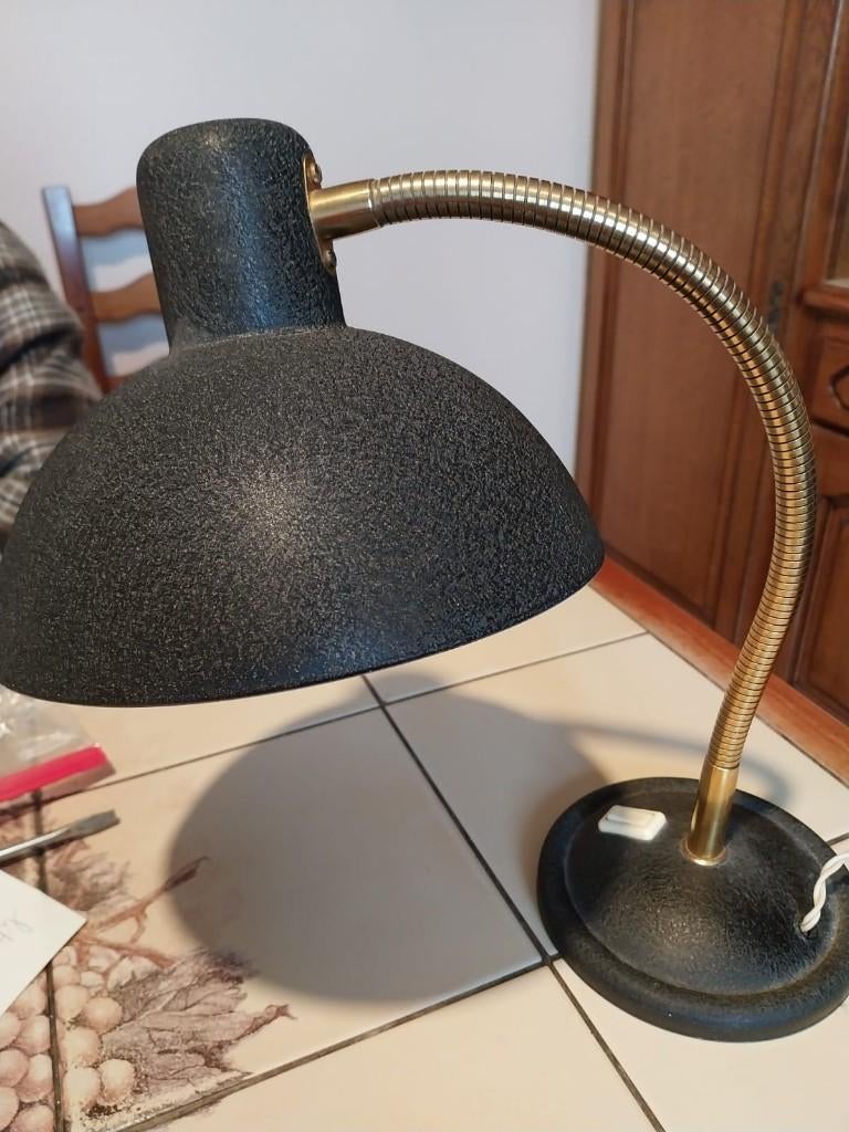 Lampe de bureau vintage 1950, Antiquités & Art, Enlèvement ou Envoi