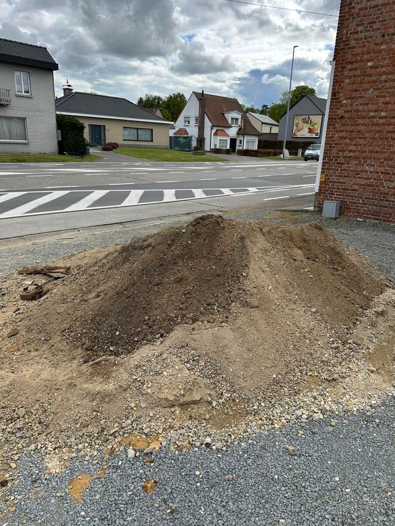 Gratis dolomiet 2-3kuup regio sint-niklaas, Tuin en Terras, Ophalen, Zo goed als nieuw, Dolomiet, Grind