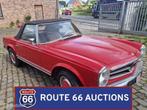 Mercedes-Benz 280 SL Pagoda | 1970 | Route 66 Auctions, Zwart, Mercedes-Benz, Bedrijf, Handgeschakeld
