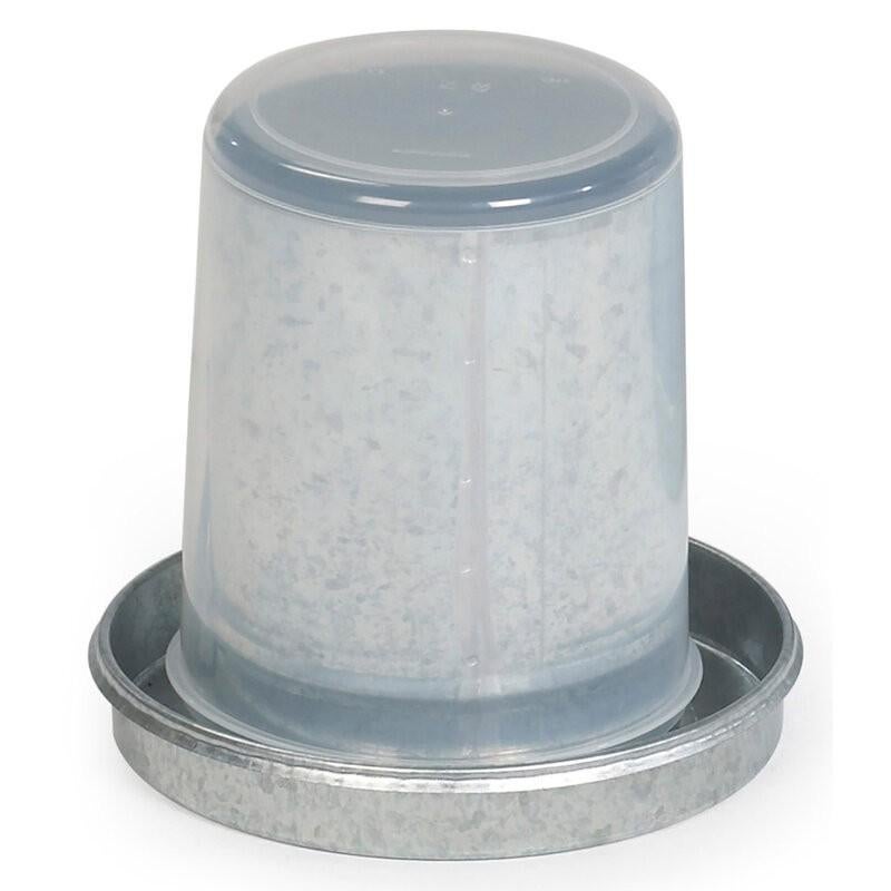 Gegalvaniseerde Staande Emmer 5L, Animaux & Accessoires, Volatiles | Accessoires, Neuf, Poulailler, Enlèvement ou Envoi