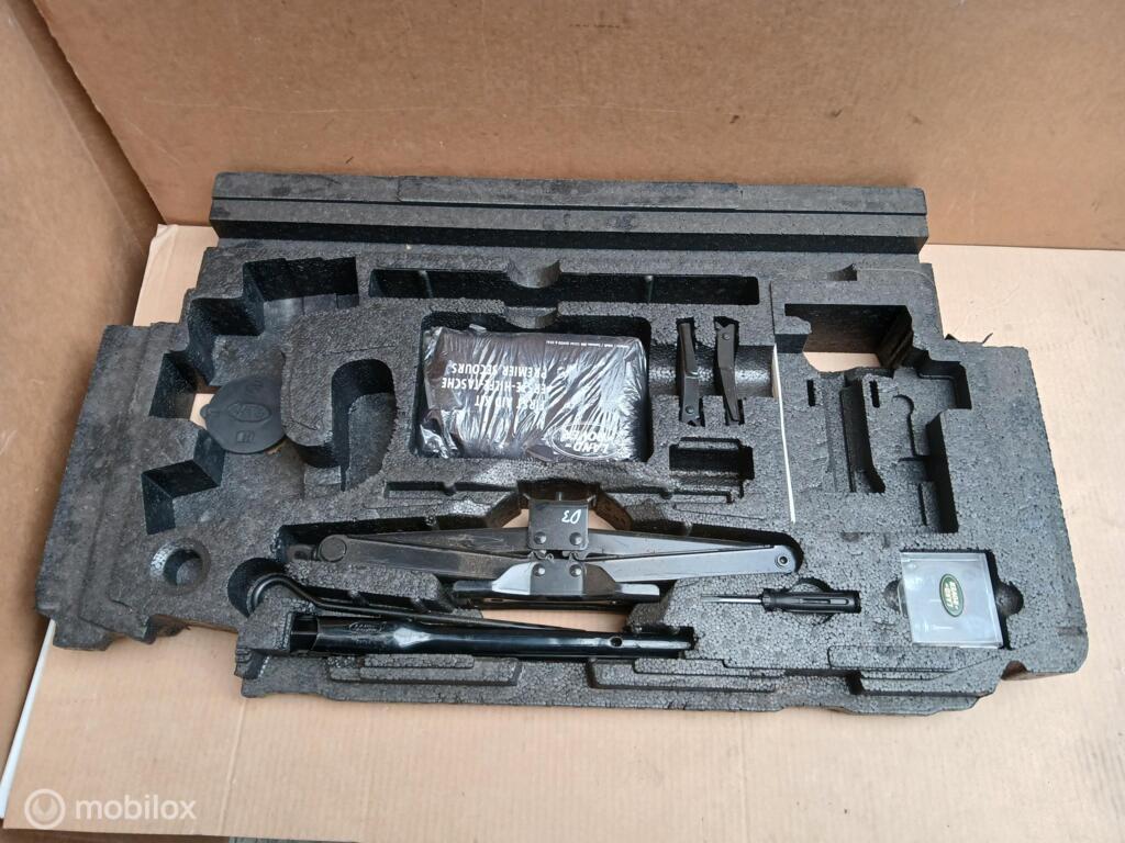 Krik Land Rover Discovery Range Sport set gereedschap, Land Rover, Ophalen of Verzenden, Gebruikt, Land Rover