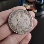 Rare écu Louis 16 argent léopard sur héron 29,4g, Enlèvement ou Envoi, Argent