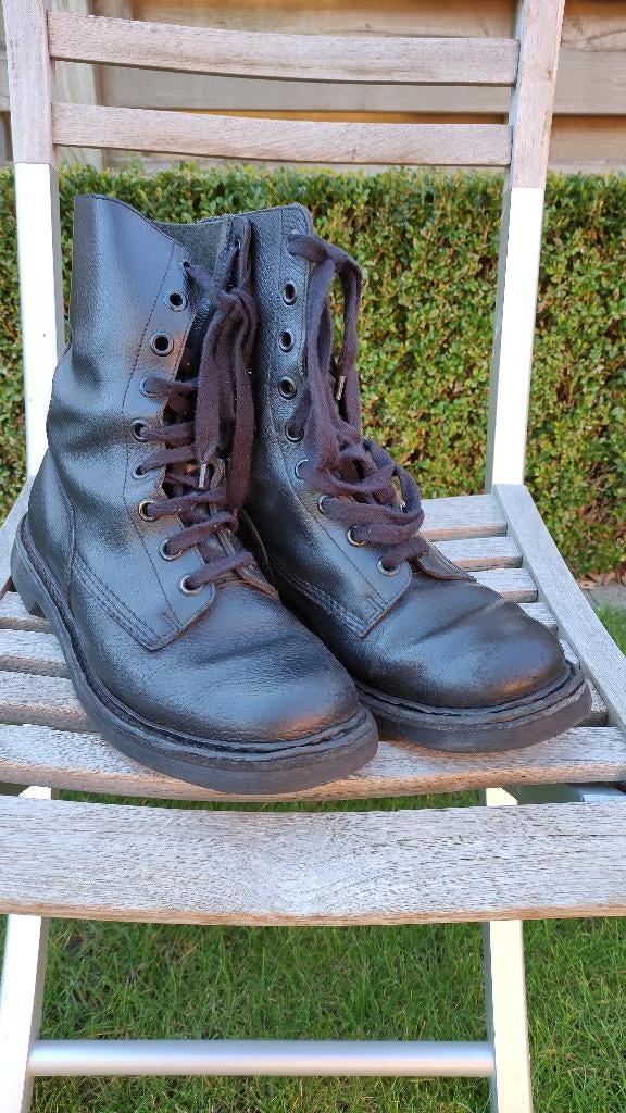 Legerbottines, Ophalen, Andere, Zwart, Boots