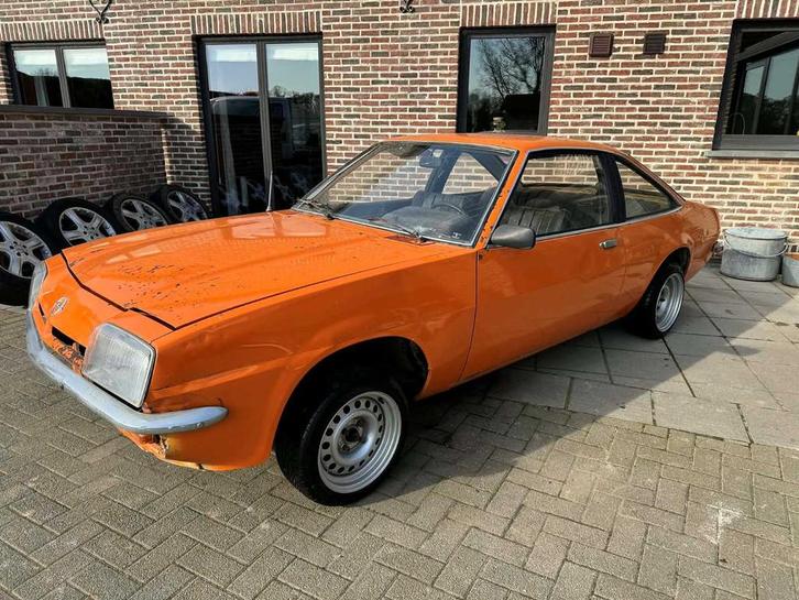 1977 Opel manta - Oldtimer, Auto's, Oldtimers, Bedrijf, Opel, Overige brandstoffen, Overige carrosserie