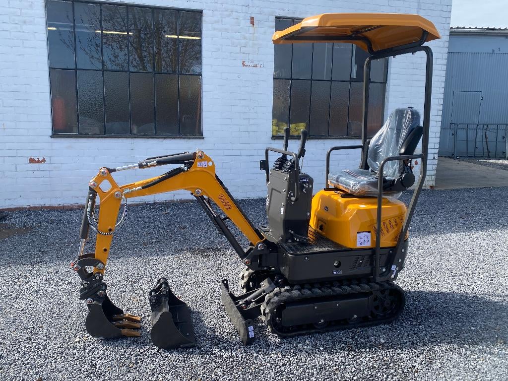 minigraver - KMT06 - Loncin motor - MICROTRACTORS.COM, Ophalen, Graafmachine