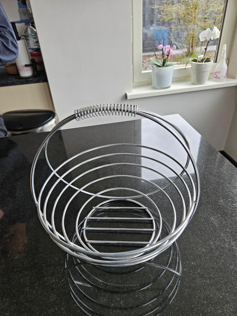 Fruitmand, Overige materialen, Mand, Rond, Ophalen of Verzenden