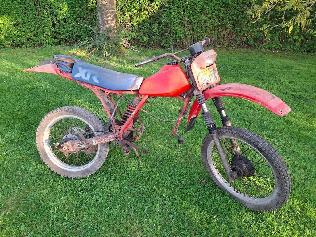 Honda xr 200, Enlèvement