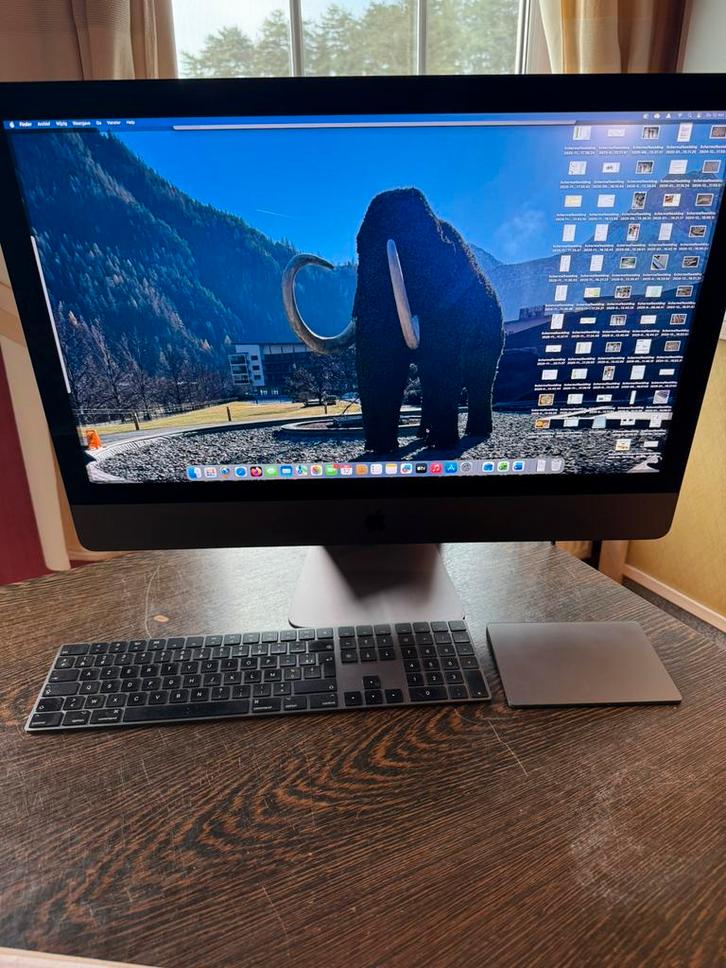 iMac Pro 27" perfecte staat! Moet weg!, Computers en Software, Apple Desktops, Zo goed als nieuw, iMac Pro, SSD, 4 Ghz of meer