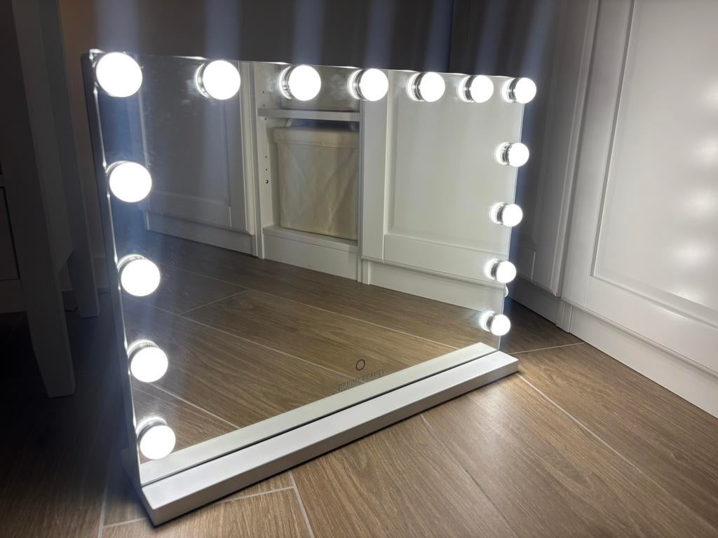 Make-up spiegel met 3 lichtstanden, Ophalen, Zo goed als nieuw