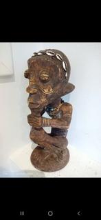 Statue africaine ancienne en bois sculpté – déco ethnique /, Antiquités & Art, Art | Sculptures & Bois, Enlèvement