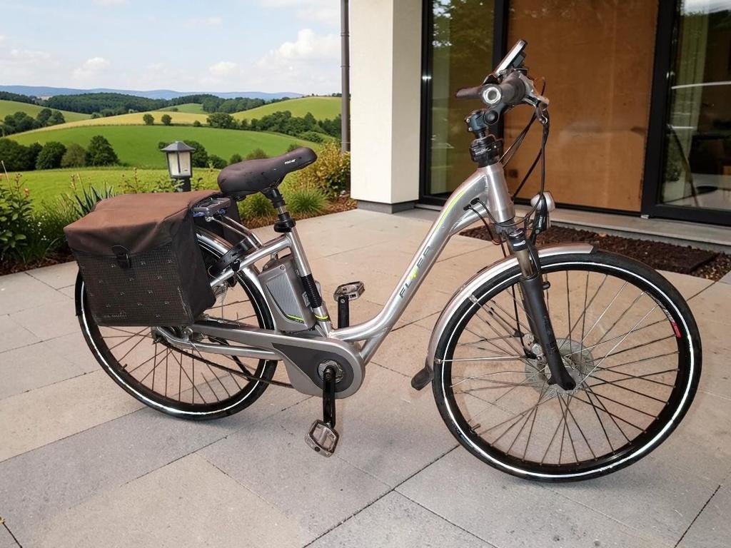 Ebike Flyer lage instap, fietstas, 47 à 51 cm, Enlèvement, Utilisé