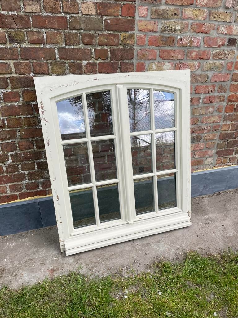 Houten gelakt raam, Doe-het-zelf en Bouw, Ophalen, Gebruikt