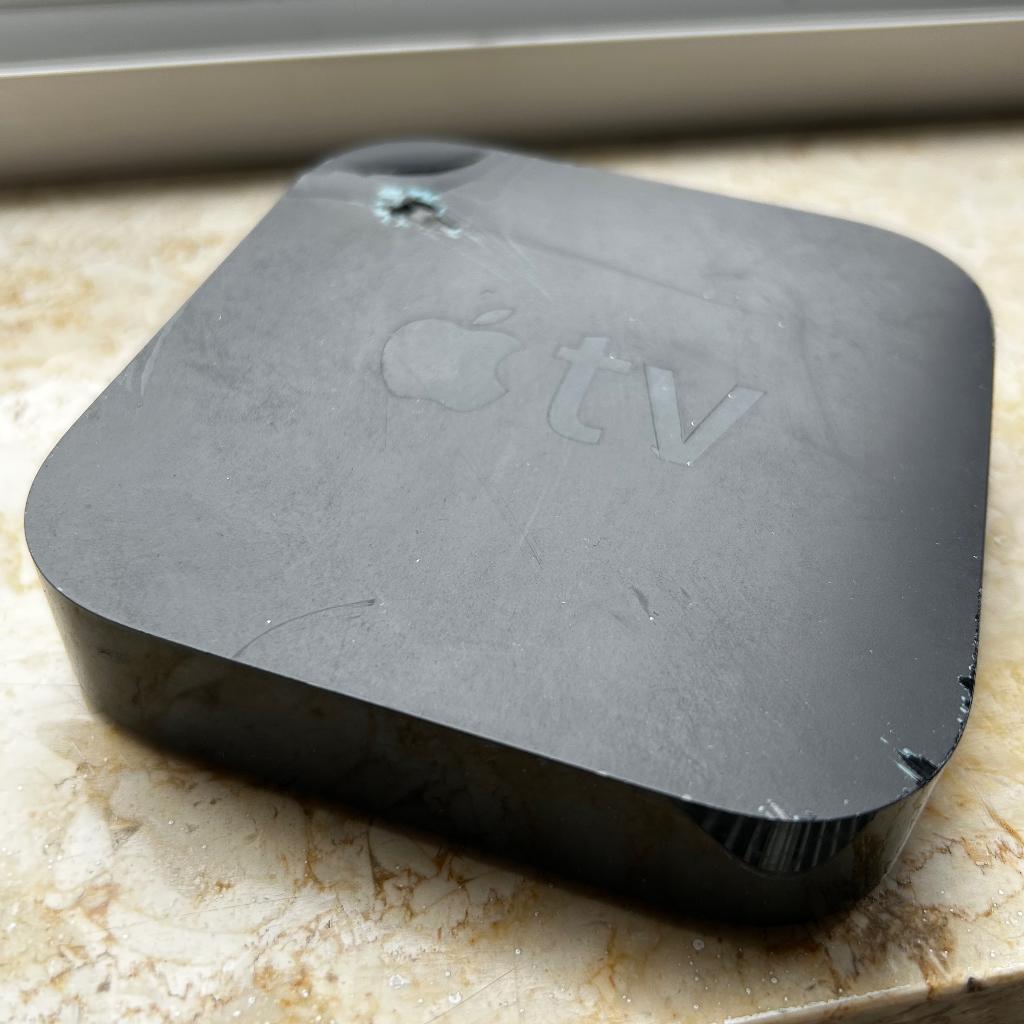 Apple TV, TV, Hi-fi & Vidéo, Enlèvement, Utilisé, Audio optique, Sans disque dur