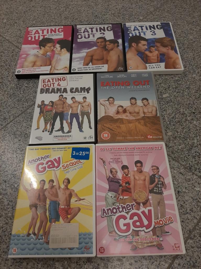 Doe gerust een bod weg is weg Eating Out en Another Gay Movi, CD & DVD, DVD | Autres DVD, À partir de 16 ans, Enlèvement ou Envoi