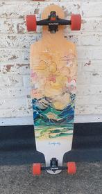 Longboard Landyachtz Dropcat 38 Vibes, Sport en Fitness, Skateboarden, Ophalen of Verzenden, Gebruikt, Skateboard, Longboard