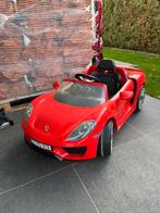 Elektrische kinderauto Porsche, Ophalen, Gebruikt