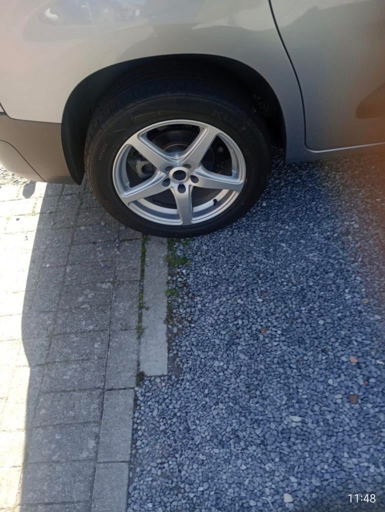 Zomerbanden met velgen, Auto-onderdelen, Banden en Velgen, Ophalen, Velg(en), 17 inch, Zomerbanden