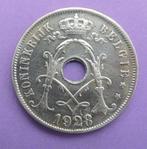 1928 25 centimen NL Albert 1er, Postzegels en Munten, Munten | België, Verzenden, Metaal, Losse munt