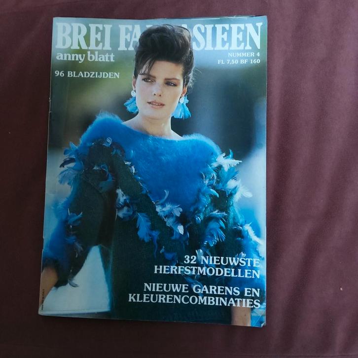 "Anny Blatt" Breifantasieën 1984 nr. 4, Hobby & Loisirs créatifs, Tricot & Crochet, Utilisé, Tricot, Enlèvement ou Envoi