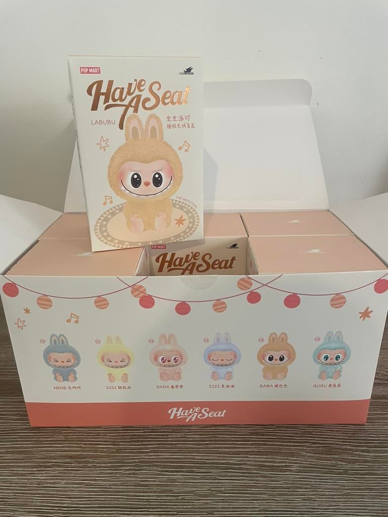 POP MART Labubu Have A Seat Blind Box – Sealed, Collections, Jouets miniatures, Enlèvement ou Envoi, Neuf