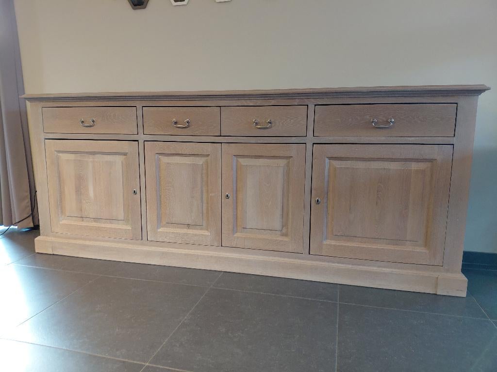 Dressoir, Ophalen, Gebruikt, Met deur(en), Eikenhout