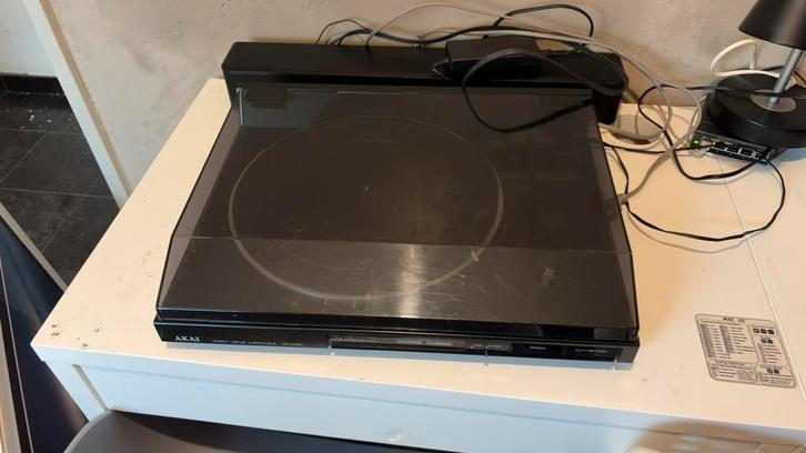 AKAI AP-A201 Platenspeler – Direct Drive, werkend, Audio, Tv en Foto, Platenspelers, Zo goed als nieuw, Platenspeler, Akai, Ophalen of Verzenden