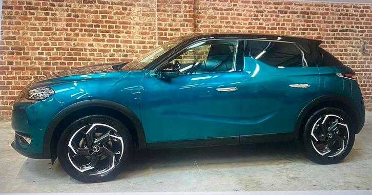 DS3 Crossback 1.21, Auto's, DS, Particulier, DS 3, Benzine, Euro 6, SUV of Terreinwagen, 5 deurs, Handgeschakeld, Blauw, Zwart