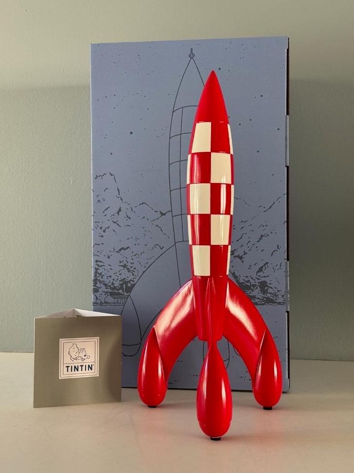 Fusee moulinsart 30cm Tintin, Collections, Statues & Figurines, Neuf, Enlèvement ou Envoi