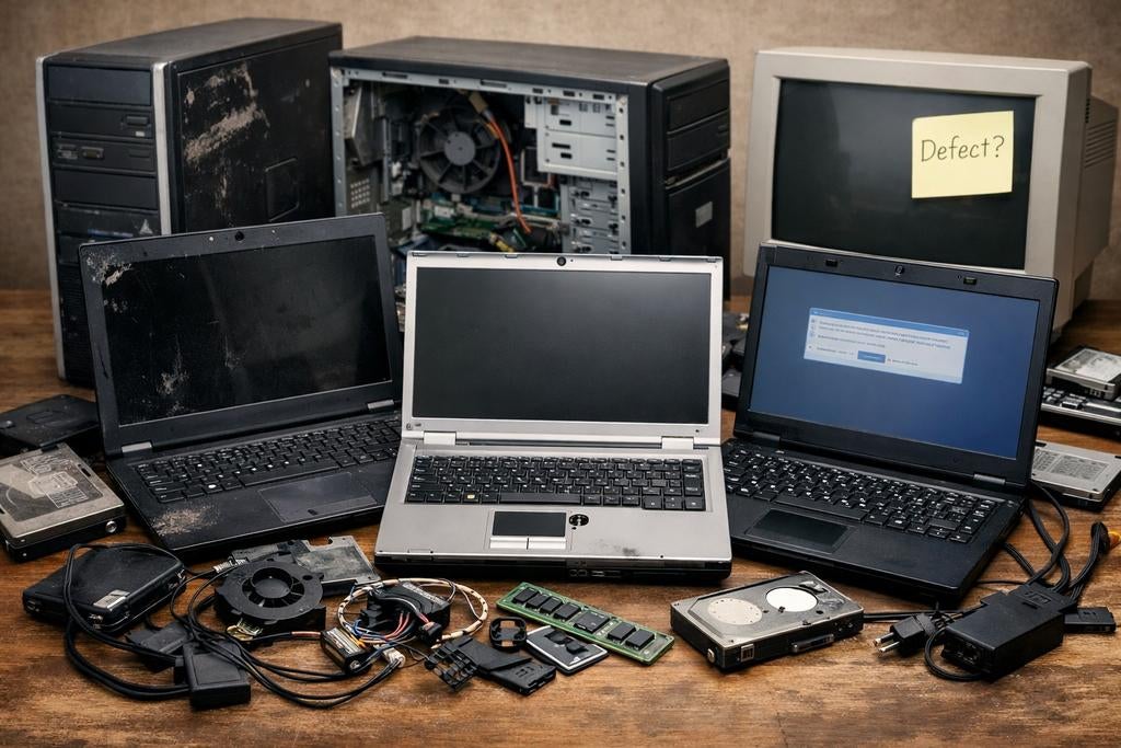 Gezocht: oude laptops & computers voor leerproject, Computers en Software, Vintage Computers, Ophalen