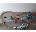 Houten spoorlijn & gratis selweg, Ophalen of Verzenden, Gebruikt