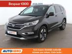 Honda CR-V 1.6 DTEC Executive 4WD (bj 2015, automaat), Auto's, Honda, Automaat, 1700 kg, Bruin, Leder
