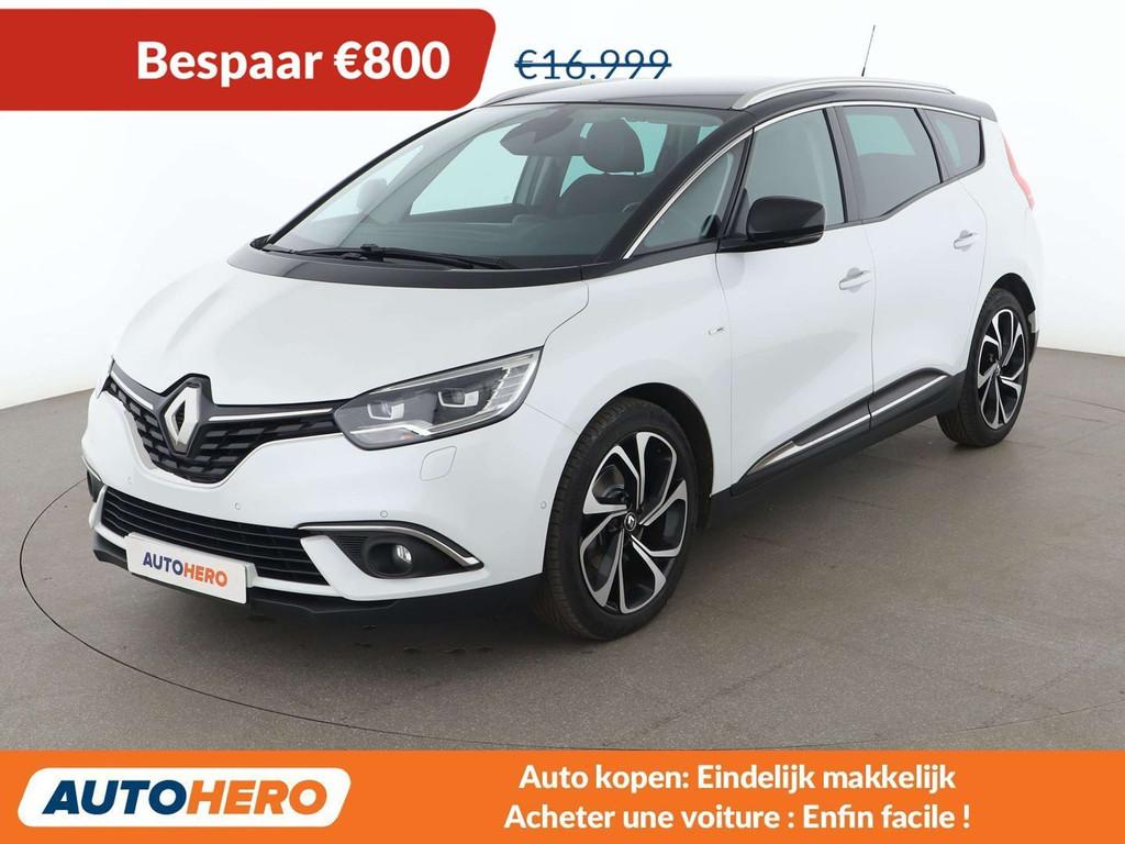 Renault Grand Scénic 1.3 TCe BOSE-Edition (bj 2019), Auto's, Renault, Gebruikt, 159 pk, Wit, 5 deurs