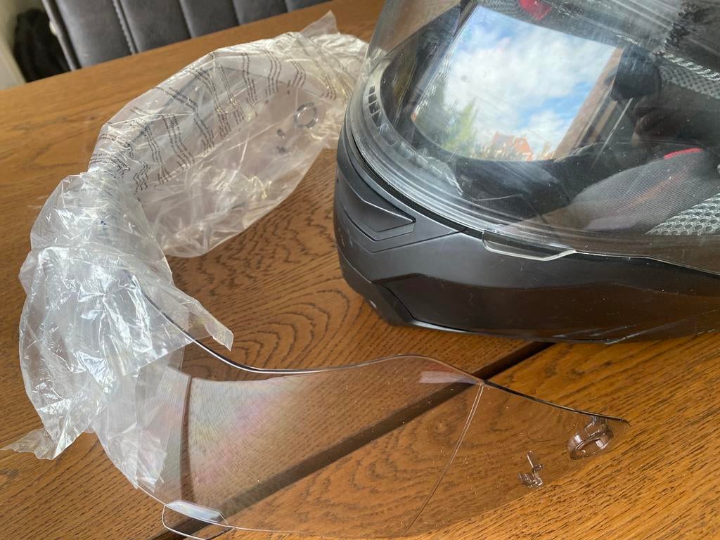 Système de casque de moto Crivit., Motos, Autres marques, Seconde main, XL, Enlèvement