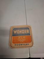 Oud bierviltje wonder ale moortgat, Verzamelen, Ophalen of Verzenden