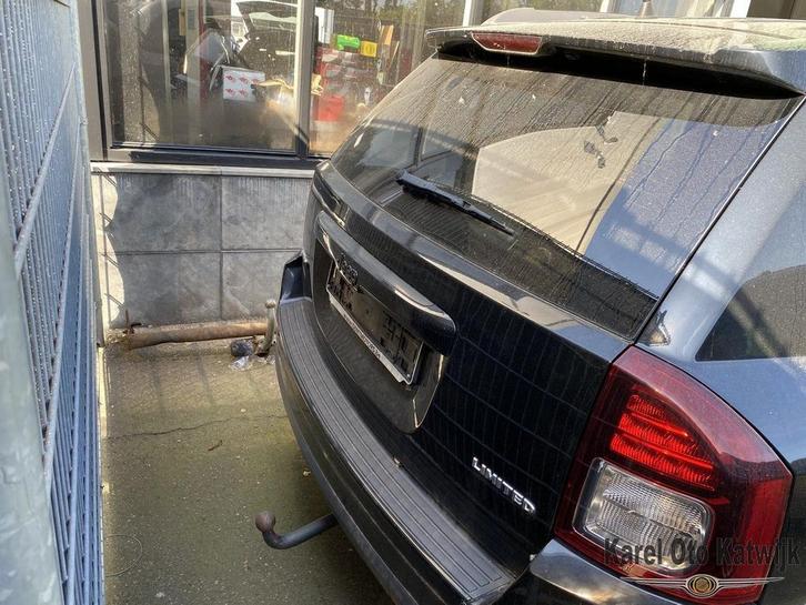 Achterklep Jeep Compass zwart 2014, Autos : Pièces & Accessoires, Carrosserie & Tôlerie, Haillon arrière, Arrière, Utilisé, Enlèvement ou Envoi