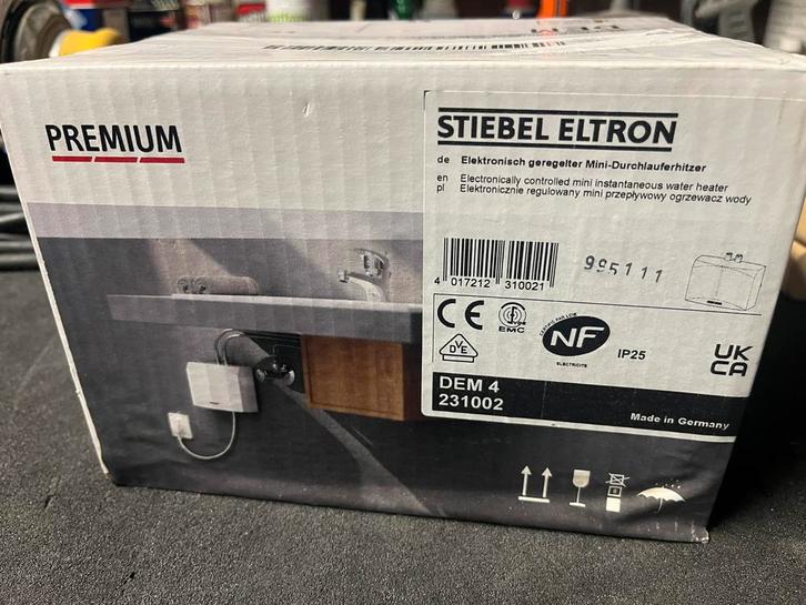 Stiebel Eltron - DEM 4 - mini-doorstromer, Doe-het-zelf en Bouw, Sanitair, Nieuw, Ophalen of Verzenden
